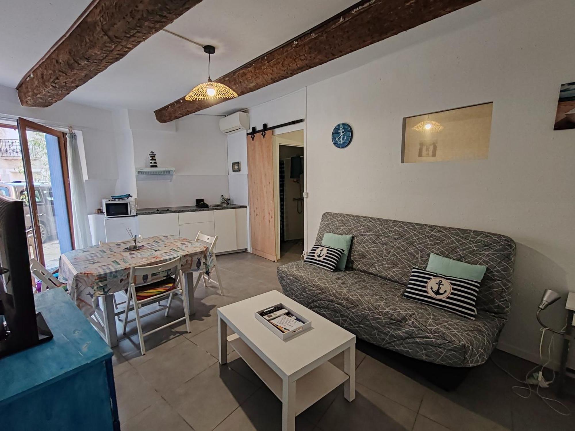 Апартаменты Joli T2 Ambiance Nautique Climatise Et Bien Situe Марсейан Экстерьер фото
